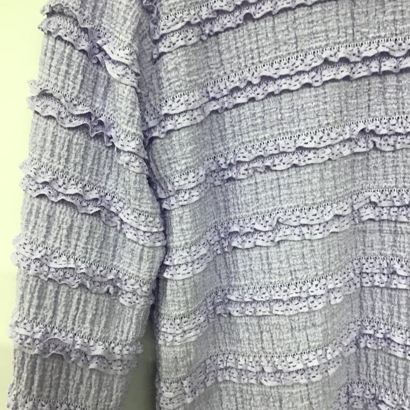エヘカソポ ehka sopo カットソー 長袖 FREE 無地 紫 / パープル / purple レディース USED 古着 中古 10161683