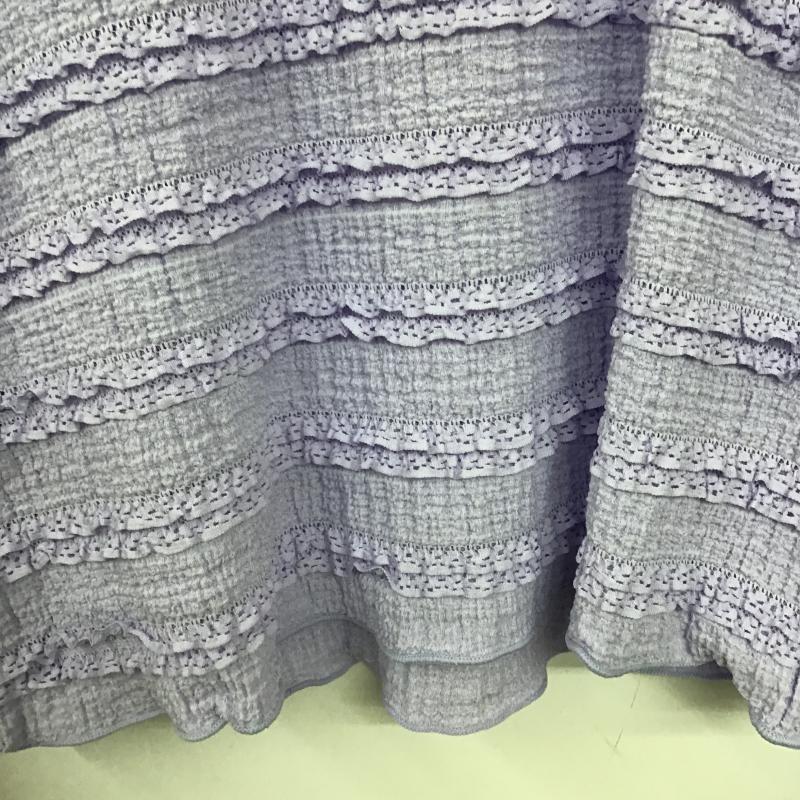 エヘカソポ ehka sopo カットソー 長袖 FREE 無地 紫 / パープル / purple レディース USED 古着 中古 10161683