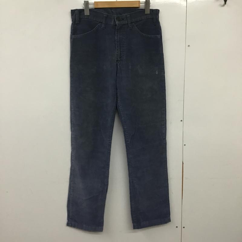 リーバイス Levi s パンツ デニム、ジーンズ コーデュロイパンツ スリムパンツ カジュアルパンツ 31インチ 無地 青 / ブルー / blue メンズ USED 古着 中古 10161686