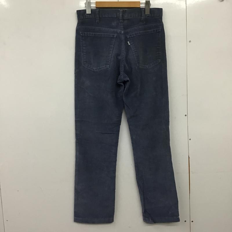 リーバイス Levi s パンツ デニム、ジーンズ コーデュロイパンツ スリムパンツ カジュアルパンツ 31インチ 無地 青 / ブルー / blue メンズ USED 古着 中古 10161686
