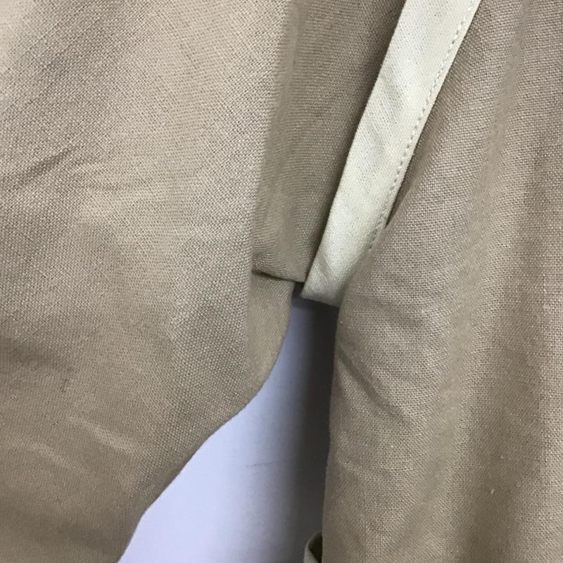 メルロー merlot ジャケット、上着 ジャケット、ブレザー 無地 茶 / ブラウン / brown X ベージュ / ベージュ / beige レディース USED 古着 中古 10161687