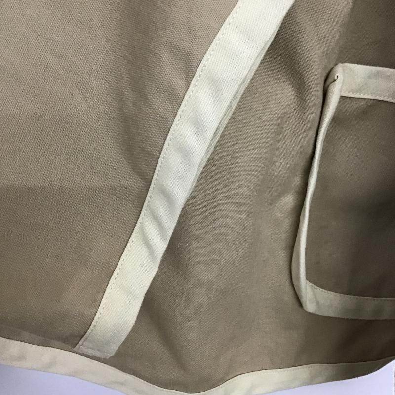 メルロー merlot ジャケット、上着 ジャケット、ブレザー 無地 茶 / ブラウン / brown X ベージュ / ベージュ / beige レディース USED 古着 中古 10161687