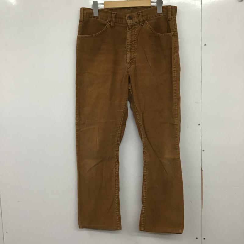 リーバイス Levi s パンツ デニム、ジーンズ コーデュロイパンツ スリムパンツ カジュアルパンツ ストレッチパンツ 33インチ 無地 キャメル / キャメル / メンズ USED 古着 中古 10161689