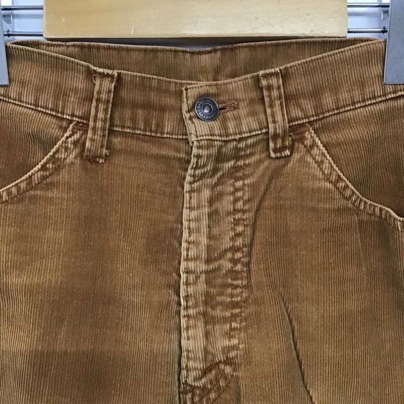 リーバイス Levi s パンツ デニム、ジーンズ コーデュロイパンツ スリムパンツ カジュアルパンツ ストレッチパンツ 33インチ 無地 キャメル / キャメル / メンズ USED 古着 中古 10161689