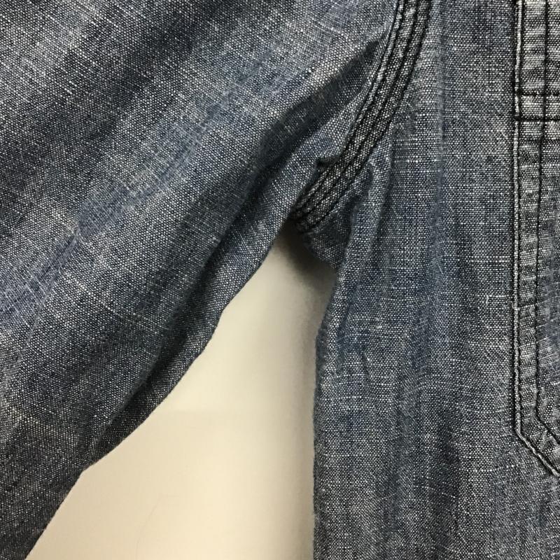 リーバイス Levi s シャツ、ブラウス 長袖 デニムシャツ 長袖シャツ S 無地 インディゴ / インディゴ / Indigo メンズ USED 古着 中古 10161693