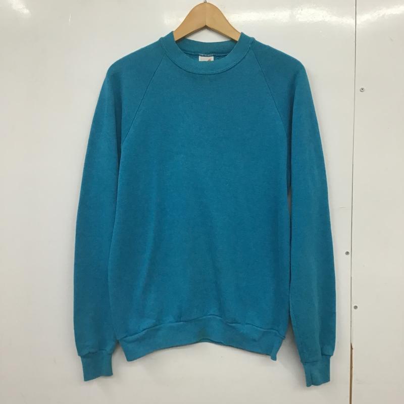 ジャージーズ JERZEES トレーナー 長袖 M 無地 青 / ブルー / blue メンズ USED 古着 中古 10161694