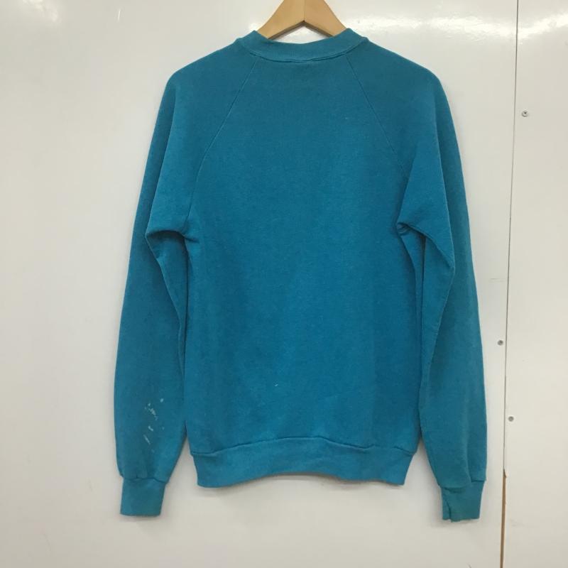 ジャージーズ JERZEES トレーナー 長袖 M 無地 青 / ブルー / blue メンズ USED 古着 中古 10161694