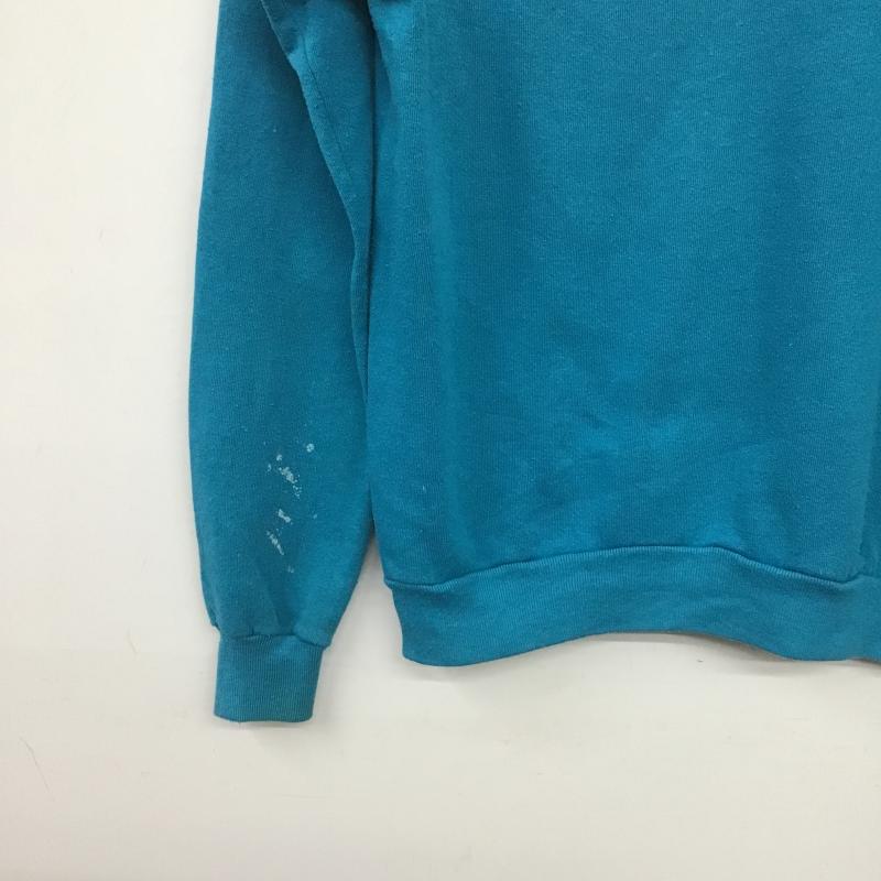 ジャージーズ JERZEES トレーナー 長袖 M 無地 青 / ブルー / blue メンズ USED 古着 中古 10161694