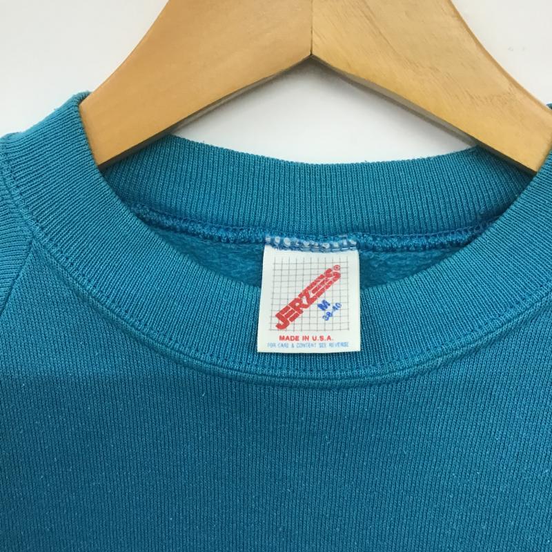 ジャージーズ JERZEES トレーナー 長袖 M 無地 青 / ブルー / blue メンズ USED 古着 中古 10161694