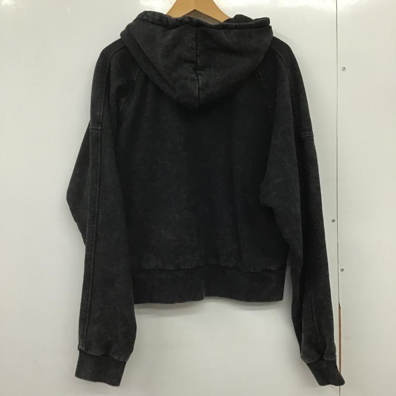 ザラ ZARA パーカー 長袖 ジップアップパーカー 長袖パーカー カジュアルジャケット S 無地 ダークグレー / ダークグレー / メンズ USED 古着 中古 10161697