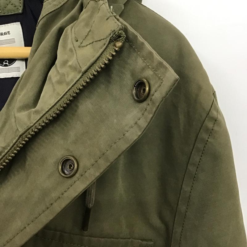 ディーゼル DIESEL ジャケット、上着 ジャンパー、ブルゾン ジップアップジャケット アウター ミリタリージャケット M 無地 カーキ / カーキ / khaki メンズ USED 古着 中古 10161705