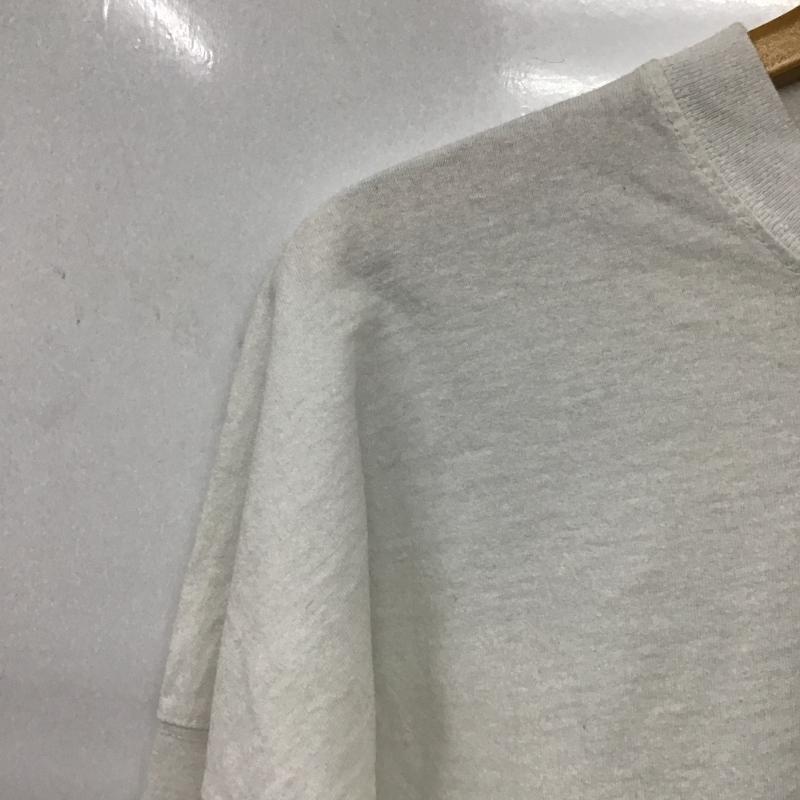 バーシティ Varsity カットソー 長袖 長袖カットソー プリントカットソー クルーネック XS プリント 白 / ホワイト / white メンズ USED 古着 中古 10161718