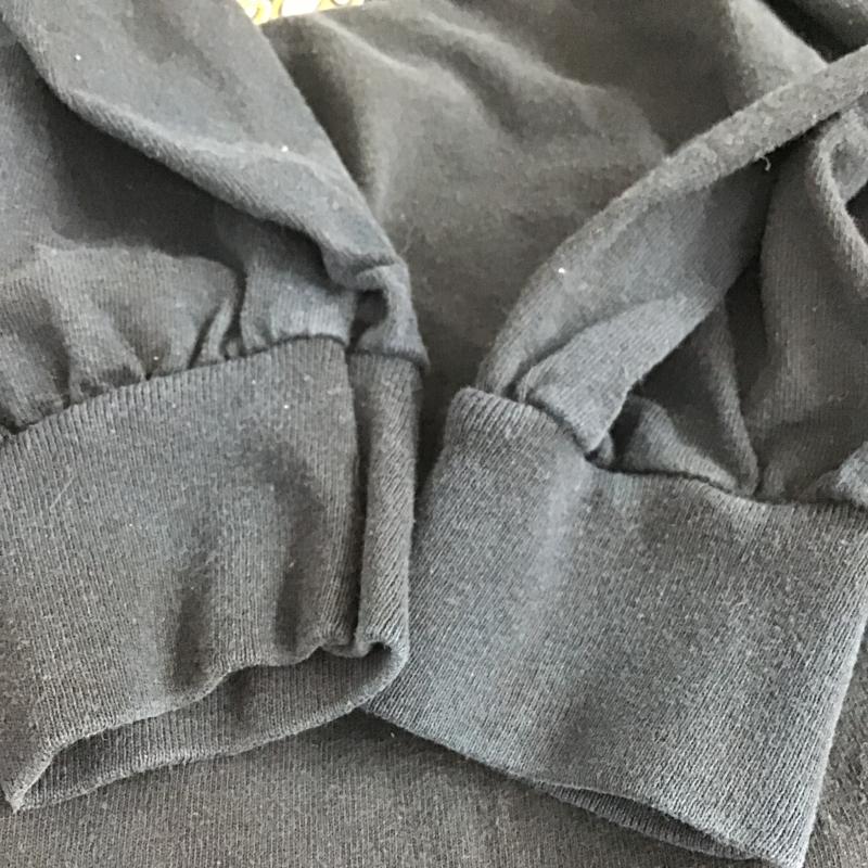ギルダン GILDAN カットソー 長袖 長袖カットソー プリントカットソー クルーネック XXL プリント 紺 / ネイビー / navy メンズ USED 古着 中古 10161720