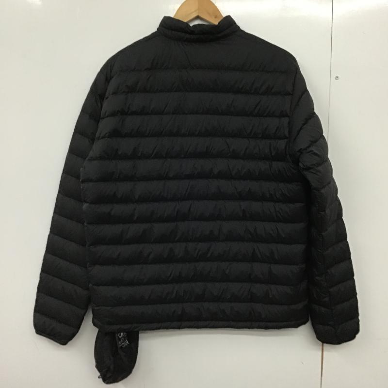 ユニクロ UNIQLO ジャケット、上着 ジャンパー、ブルゾン 311-463247 ダウンジャケット アウター スタンドカラー XL 無地 黒 / ブラック / black メンズ USED 古着 中古 10161722