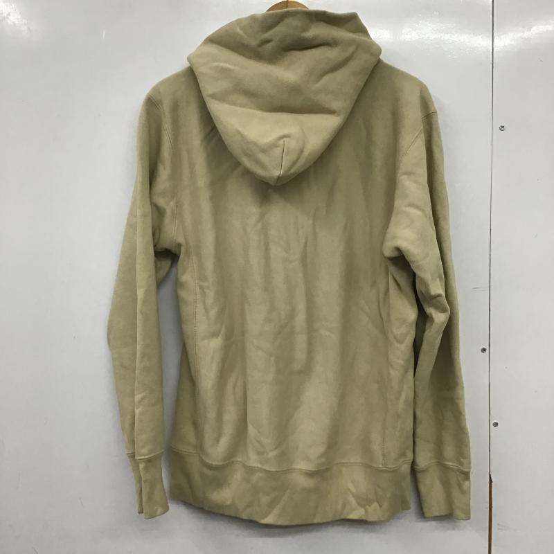 チャンピオン Campion パーカー 長袖 長袖パーカー プルオーバーパーカー スウェット L ロゴ、文字 ベージュ / ベージュ / beige メンズ USED 古着 中古 10161723