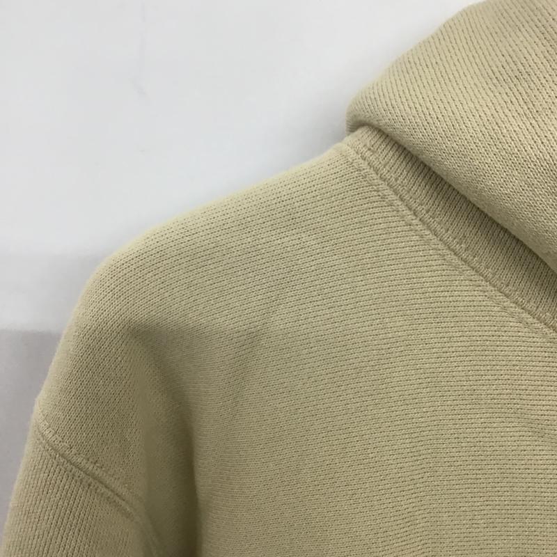 チャンピオン Campion パーカー 長袖 長袖パーカー プルオーバーパーカー スウェット L ロゴ、文字 ベージュ / ベージュ / beige メンズ USED 古着 中古 10161723