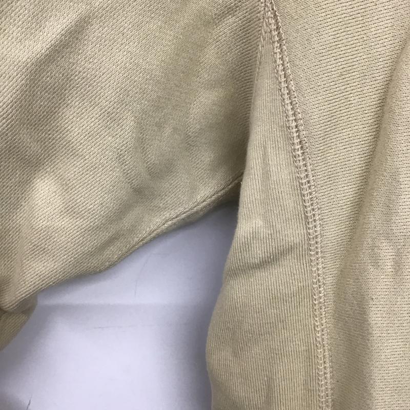 チャンピオン Campion パーカー 長袖 長袖パーカー プルオーバーパーカー スウェット L ロゴ、文字 ベージュ / ベージュ / beige メンズ USED 古着 中古 10161723