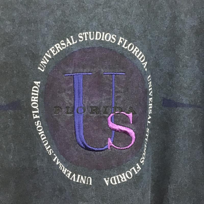 古着 USED Tシャツ 半袖 半袖カットソー プリントTシャツ クルーネックカットソー ロゴ、文字 紺 / ネイビー / navy メンズ USED 古着 中古 10161726