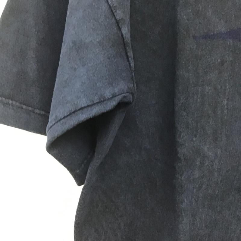 古着 USED Tシャツ 半袖 半袖カットソー プリントTシャツ クルーネックカットソー ロゴ、文字 紺 / ネイビー / navy メンズ USED 古着 中古 10161726