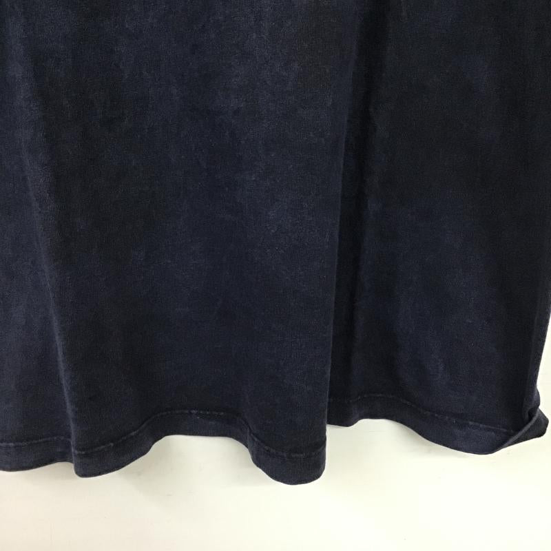古着 USED Tシャツ 半袖 半袖カットソー プリントTシャツ クルーネックカットソー ロゴ、文字 紺 / ネイビー / navy メンズ USED 古着 中古 10161726
