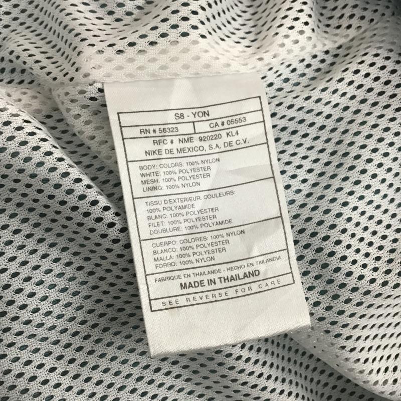 ナイキ NIKE ジャケット、上着 ジャンパー、ブルゾン ジップアップジャケット アウター 古着 ジャージ L ロゴ、文字 水色 / ライトブルー / メンズ USED 古着 中古 10161732