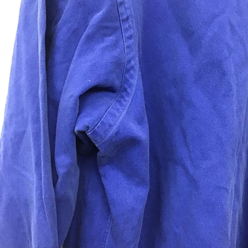 ラルフローレン RALPHLAUREN シャツ、ブラウス 長袖 長袖シャツ 刺繍シャツ カラーシャツ ボタンダウンシャツ L ロゴ、文字 青 / ブルー / blue メンズ USED 古着 中古 10161733