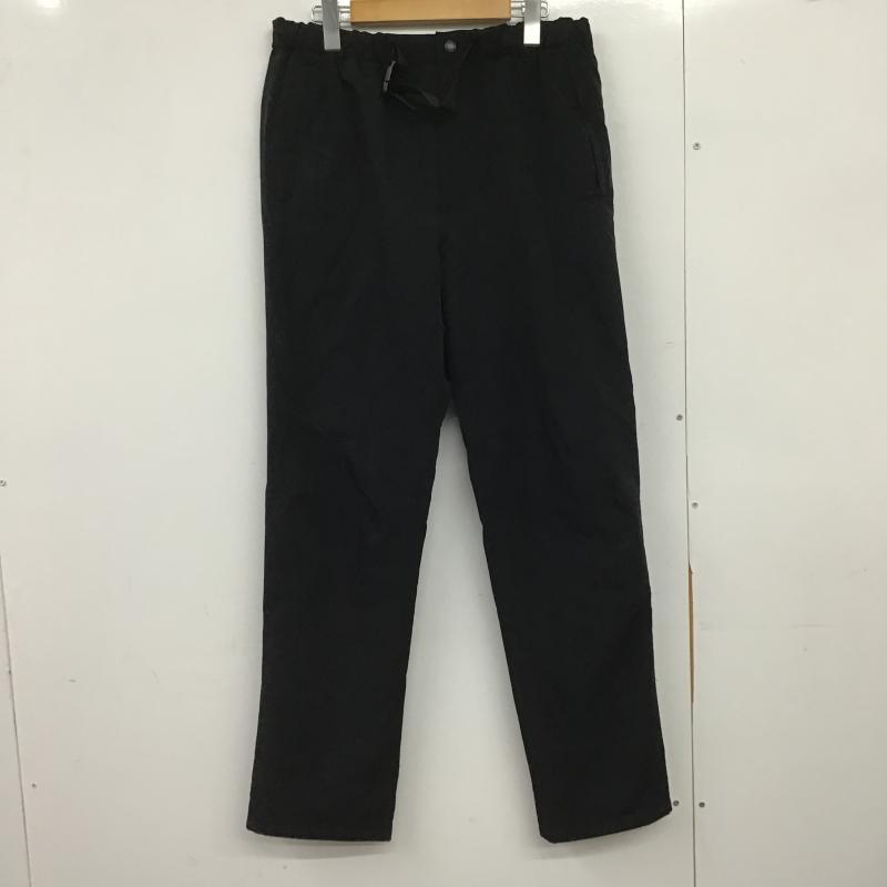 ザノースフェイス THE NORTH FACE パンツ ワークパンツ、ペインターパンツ nb82505 ドーロウォームパンツ L ロゴ、文字 黒 / ブラック / black メンズ USED 古着 中古 10161741