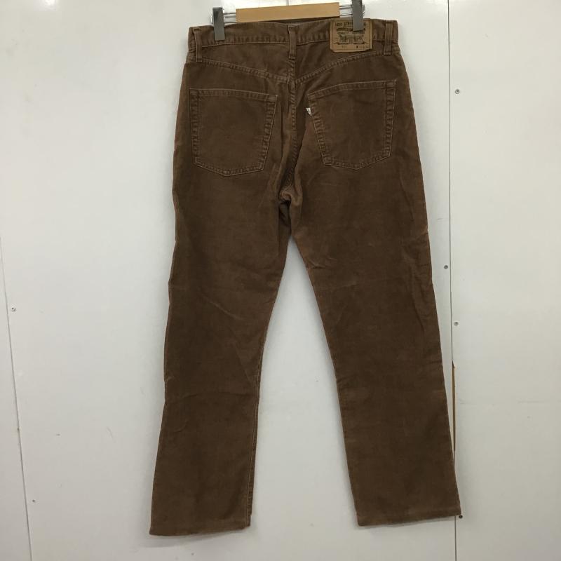 リーバイストラウスアンドコー Levi Strauss & co. パンツ ワークパンツ、ペインターパンツ コーデュロイパンツ ワイドパンツ カジュアルパンツ 34インチ 無地 茶 / ブラウン / brown メンズ USED 古着 中古 10161742