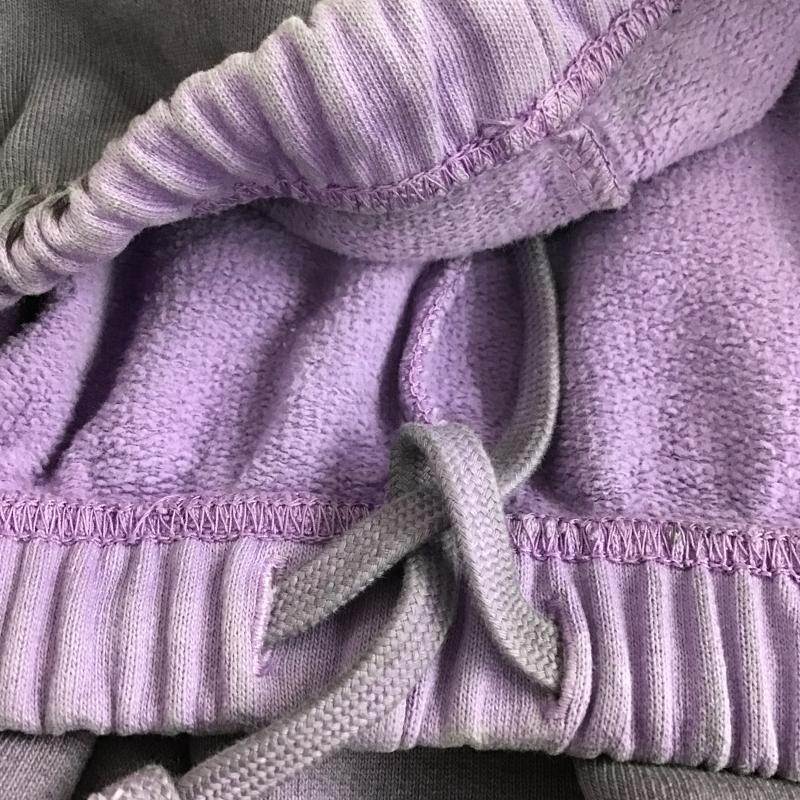 シュプリーム Supreme パンツ ショートパンツ ショートパンツ スウェットパンツ ハーフパンツ M ロゴ、文字 紫 / パープル / purple メンズ USED 古着 中古 10161745