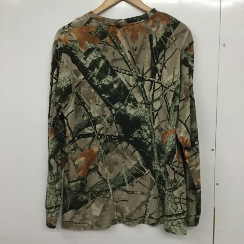アウトフィッターズ リッジ OUTFITTERS RIDGE カットソー 長袖 長袖カットソー プリントカットソー クルーネック M プリント マルチカラー / マルチカラー / multicolor メンズ USED 古着 中古 10161746