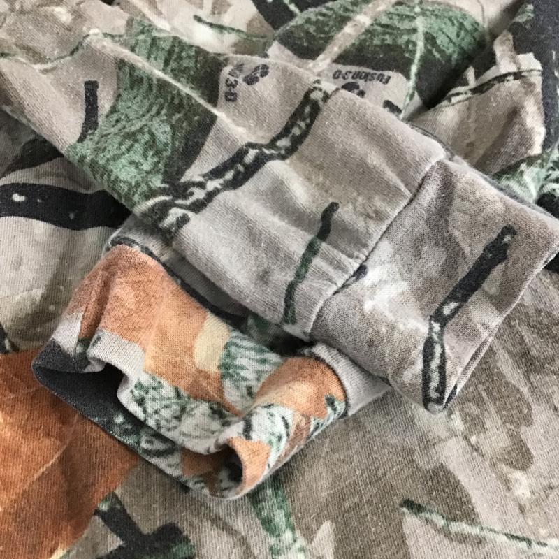 アウトフィッターズ リッジ OUTFITTERS RIDGE カットソー 長袖 長袖カットソー プリントカットソー クルーネック M プリント マルチカラー / マルチカラー / multicolor メンズ USED 古着 中古 10161746