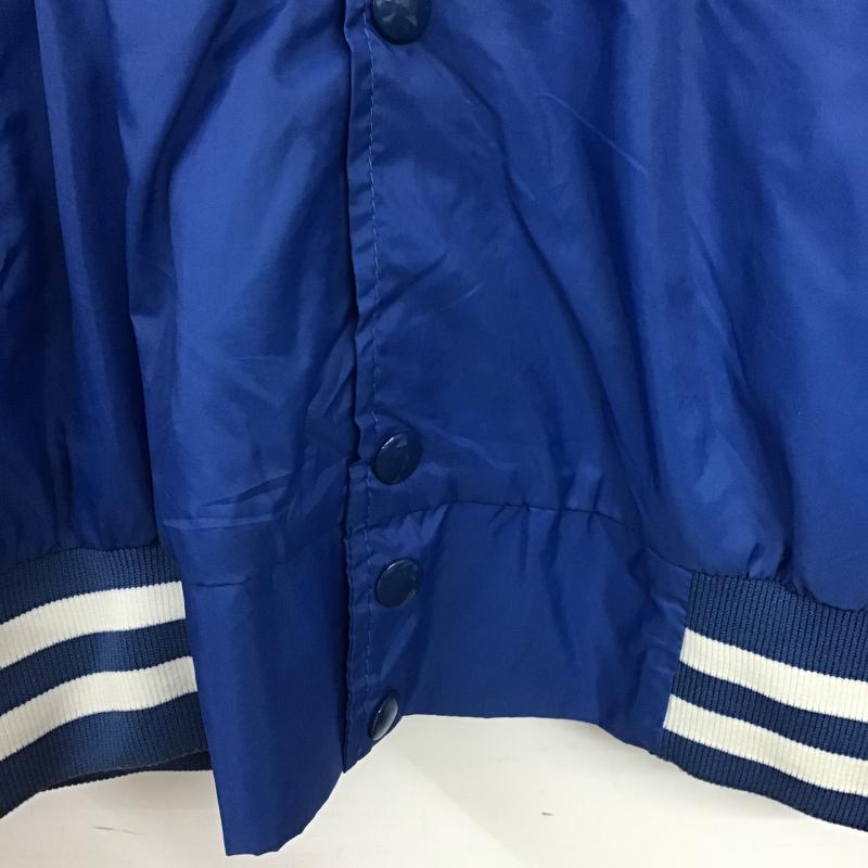 古着 USED ジャケット、上着 ジャンパー、ブルゾン ナイロンジャケット カジュアルジャケット アウター S ロゴ、文字 青 / ブルー / blue メンズ USED 古着 中古 10161748