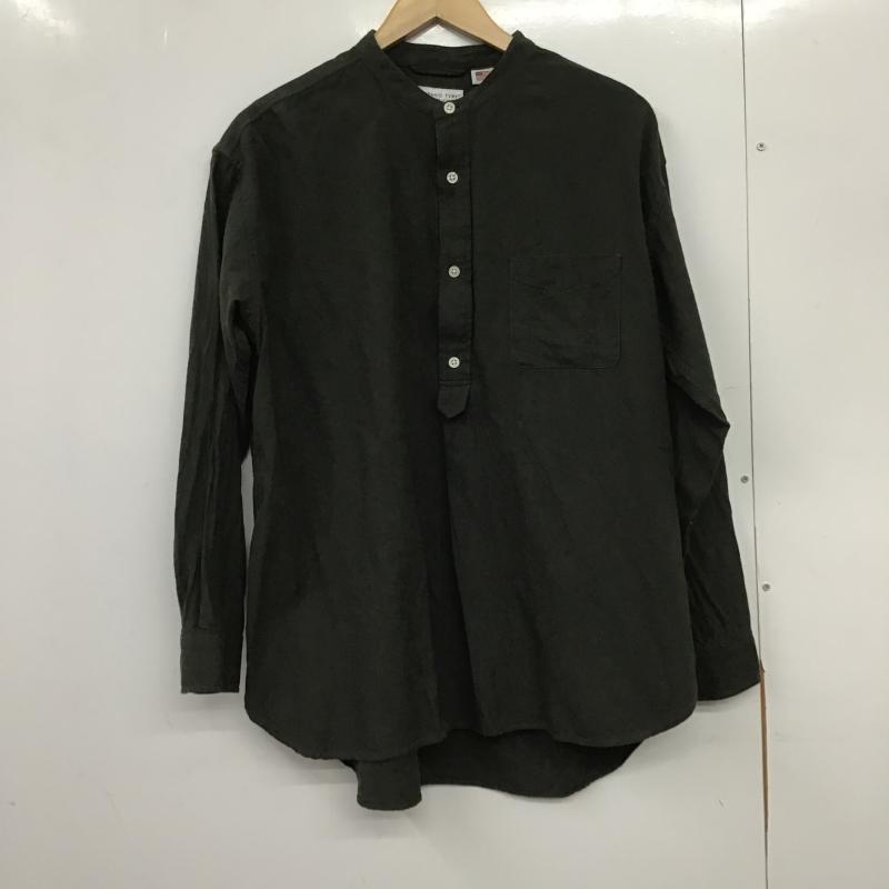 チャオパニック CIAOPANIC シャツ、ブラウス 長袖 長袖シャツ 無地シャツ ヘンリーネックシャツ M 無地 カーキ / カーキ / khaki メンズ USED 古着 中古 10161753