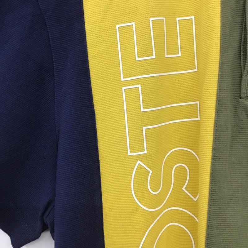 ラコステ LACOSTE ポロシャツ 半袖 半袖ポロシャツ カラーシャツ 半袖カットソー 5 ロゴ、文字 カーキ / カーキ / khaki メンズ USED 古着 中古 10161759