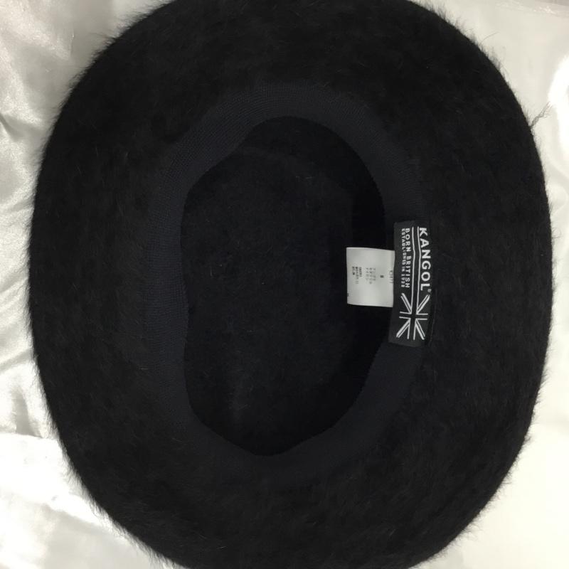 カンゴール KANGOL 帽子 ハット バケットハット 無地 黒 / ブラック / black レディース USED 古着 中古 10161760