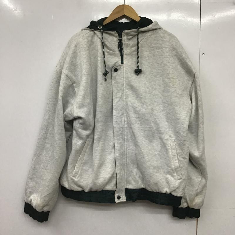古着 USED ジャケット、上着 ジャンパー、ブルゾン ジップアップジャケットパーカー アウター L キャラクター 緑 / グリーン / green メンズ USED 古着 中古 10161766