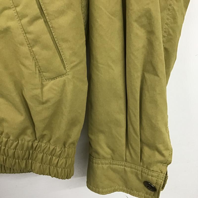 古着 USED ジャケット、上着 ジャンパー、ブルゾン ジップアップジャケット アウター 古着 L 無地 黄緑 / イエローグリーン / メンズ USED 古着 中古 10161769