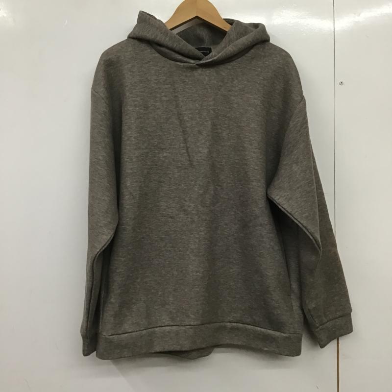 グリーンレーベルリラクシング green label relaxing パーカー 長袖 長袖パーカー プルオーバーパーカー スウェット L 無地 灰 / グレー / gray メンズ USED 古着 中古 10161770