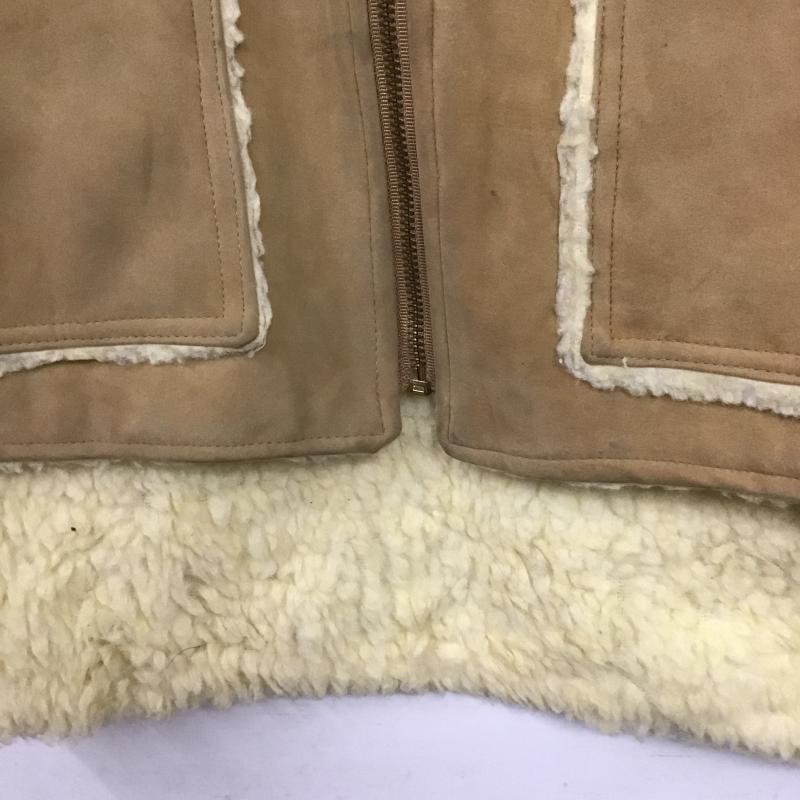 ケーブランド K-BRAND ベスト ベスト ジップアップベスト ノースリーブカットソー アウター L ロゴ、文字 ベージュ / ベージュ / beige メンズ USED 古着 中古 10161772