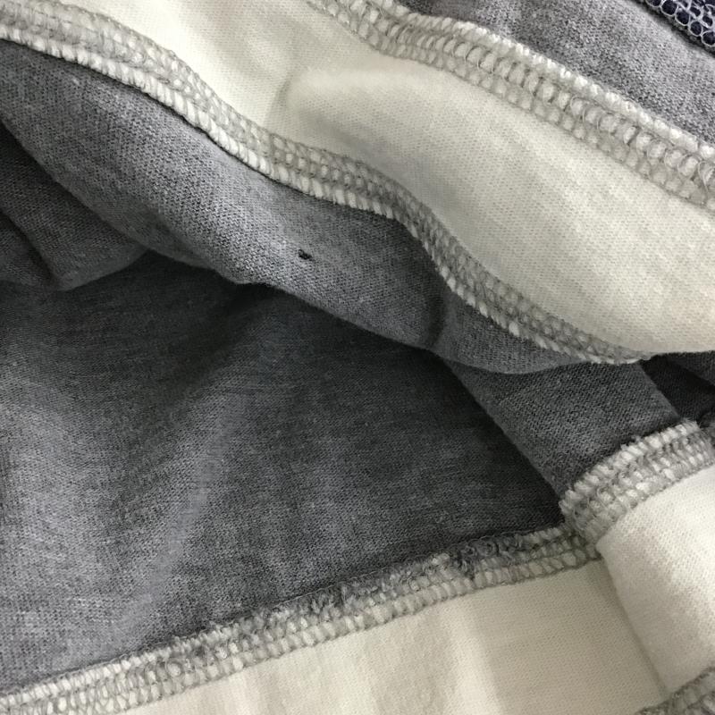 古着 USED カットソー 長袖 長袖カットソー プリントカットソー Vネック L ロゴ、文字 灰 / グレー / gray メンズ USED 古着 中古 10161773