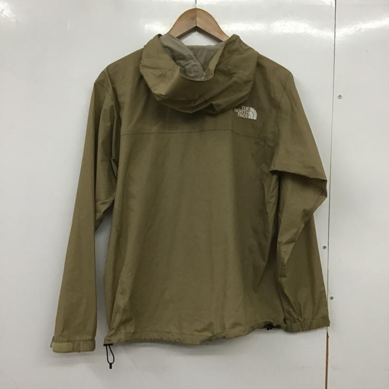 ザノースフェイス THE NORTH FACE ジャケット、上着 ジャンパー、ブルゾン ジップアップジャケット ナイロンジャケットパーカー アウター M ロゴ、文字 ベージュ / ベージュ / beige メンズ USED 古着 中古 10161774