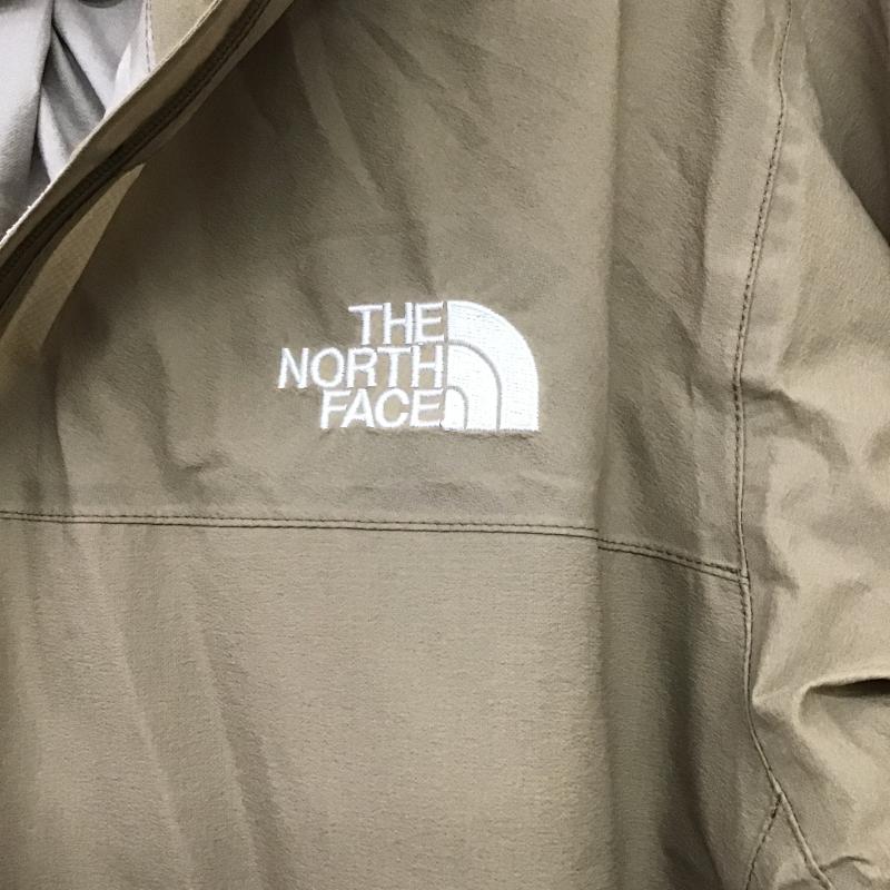ザノースフェイス THE NORTH FACE ジャケット、上着 ジャンパー、ブルゾン ジップアップジャケット ナイロンジャケットパーカー アウター M ロゴ、文字 ベージュ / ベージュ / beige メンズ USED 古着 中古 10161774