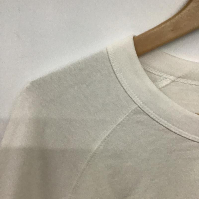 ユニクロ UNIQLO Tシャツ 半袖 半袖カットソー プリントTシャツ クルーネックカットソー XL プリント 白 / ホワイト / white メンズ USED 古着 中古 10161775
