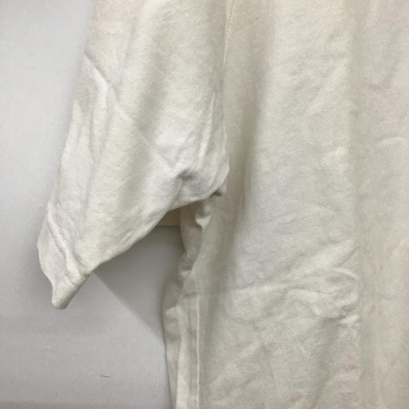 ユニクロ UNIQLO Tシャツ 半袖 半袖カットソー プリントTシャツ クルーネックカットソー XL プリント 白 / ホワイト / white メンズ USED 古着 中古 10161775
