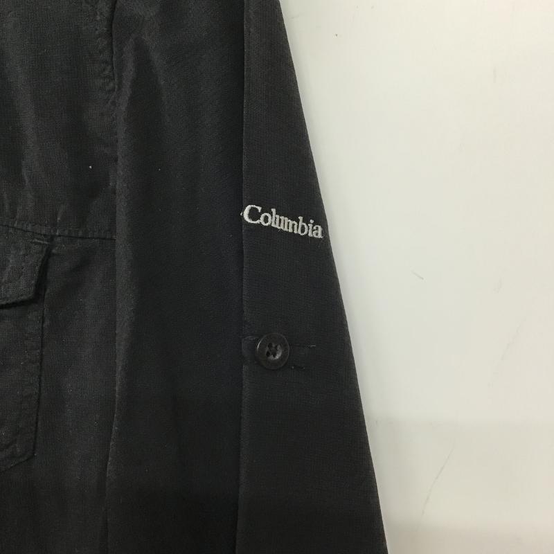 コロンビア Columbia シャツ、ブラウス 長袖 長袖シャツ 無地シャツ カラーシャツ 無地 ダークグレー / ダークグレー / メンズ USED 古着 中古 10161777