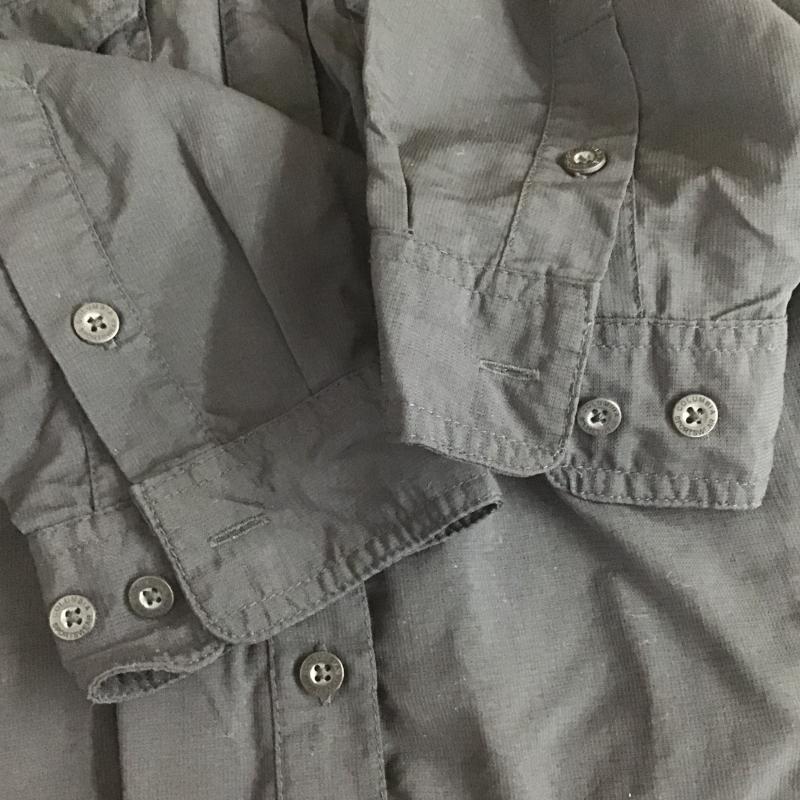 コロンビア Columbia シャツ、ブラウス 長袖 長袖シャツ 無地シャツ カラーシャツ 無地 ダークグレー / ダークグレー / メンズ USED 古着 中古 10161777