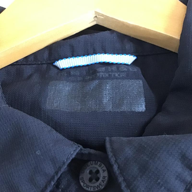 コロンビア Columbia シャツ、ブラウス 長袖 長袖シャツ 無地シャツ カラーシャツ 無地 ダークグレー / ダークグレー / メンズ USED 古着 中古 10161777