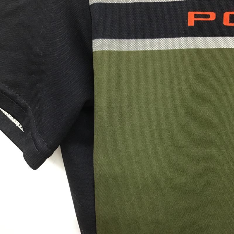 ポロスポーツラルフローレン POLOSPORT カットソー 半袖 半袖カットソー プリントTシャツ スポーツウェア M ロゴ、文字 カーキ / カーキ / khaki メンズ USED 古着 中古 10161778