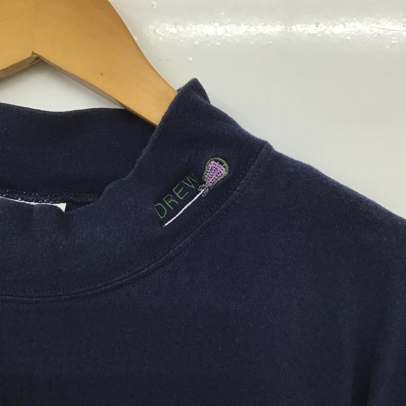 古着 USED カットソー 長袖 長袖カットソー 刺繍カットソー 古着 Santee XL ロゴ、文字 紺 / ネイビー / navy メンズ USED 古着 中古 10161779