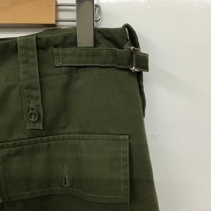 ミリタリー ミリタリー パンツ ワークパンツ、ペインターパンツ ワークパンツ ワイドパンツ カジュアルパンツ 無地 カーキ / カーキ / khaki メンズ USED 古着 中古 10161781
